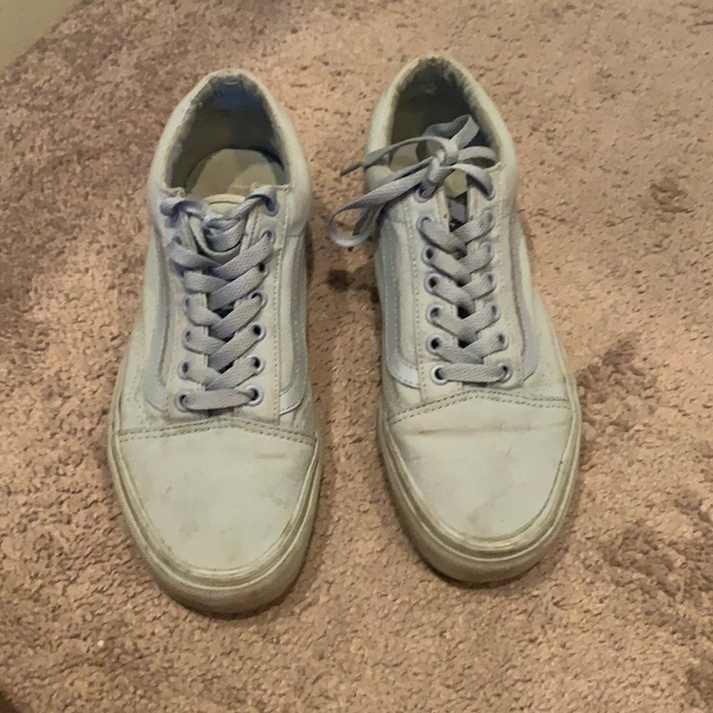 Baby blue vans